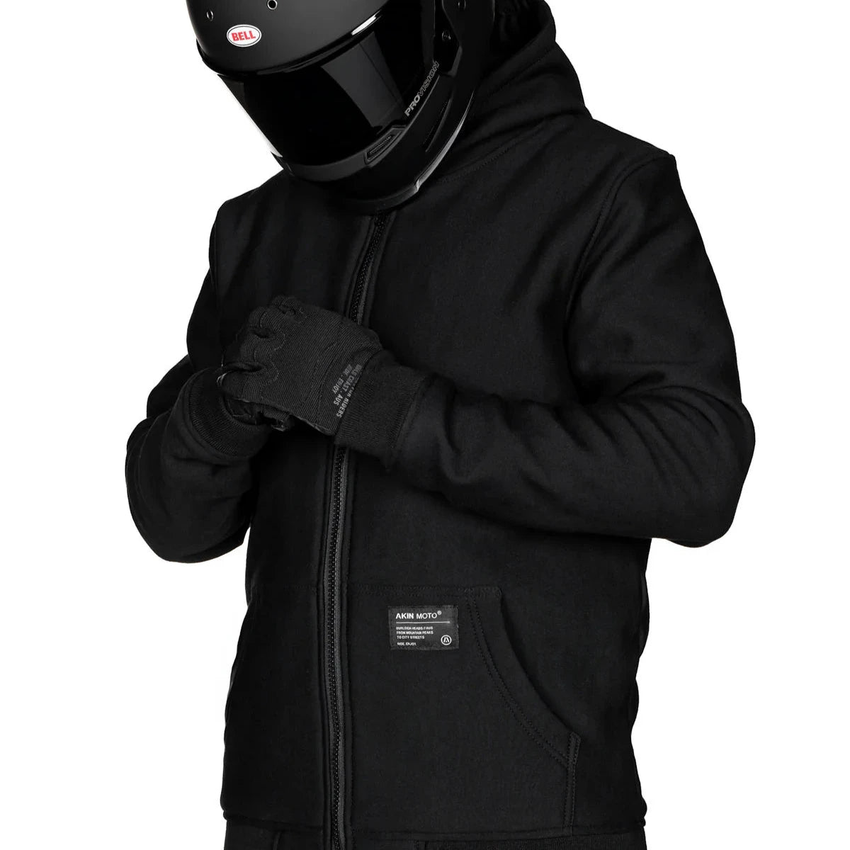 AKIN MOTO VANGUARD HOODIE JACKET ROGUE MOTORCYCLES PERTH