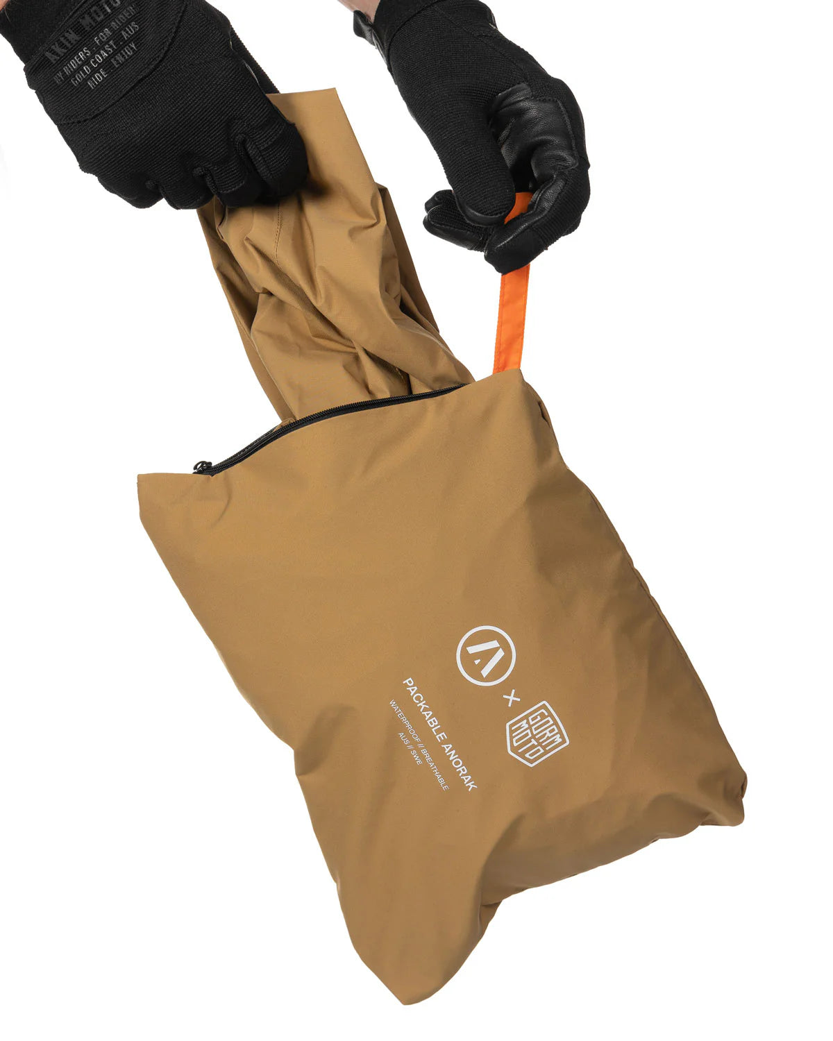 AKIN MOTO GORM ANORAK - KHAKI