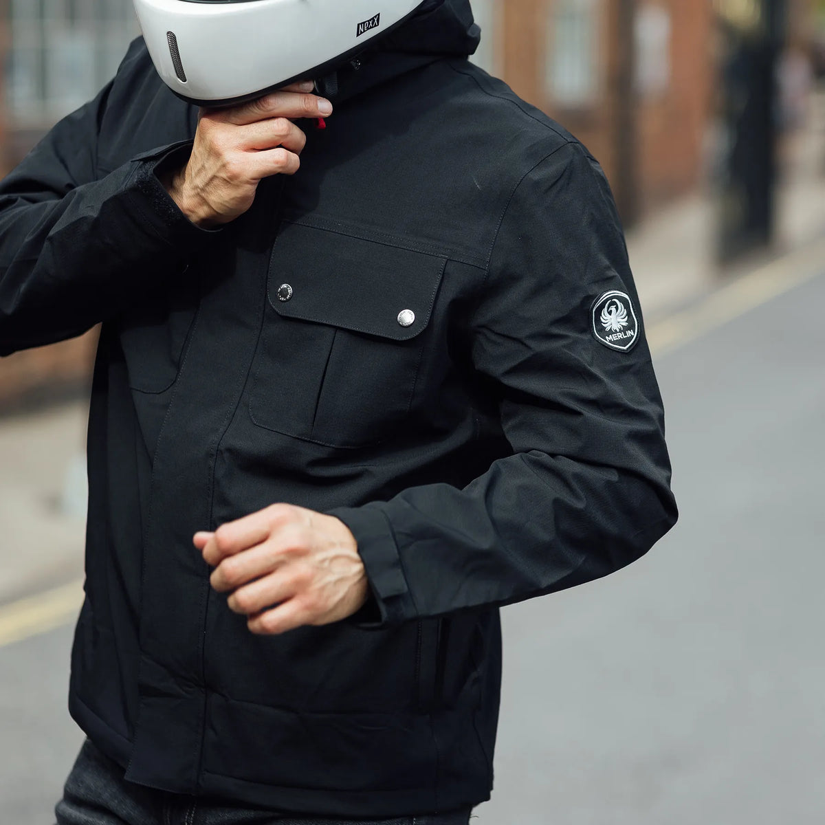 MERLIN Bramshaw Rain Jacket | Black