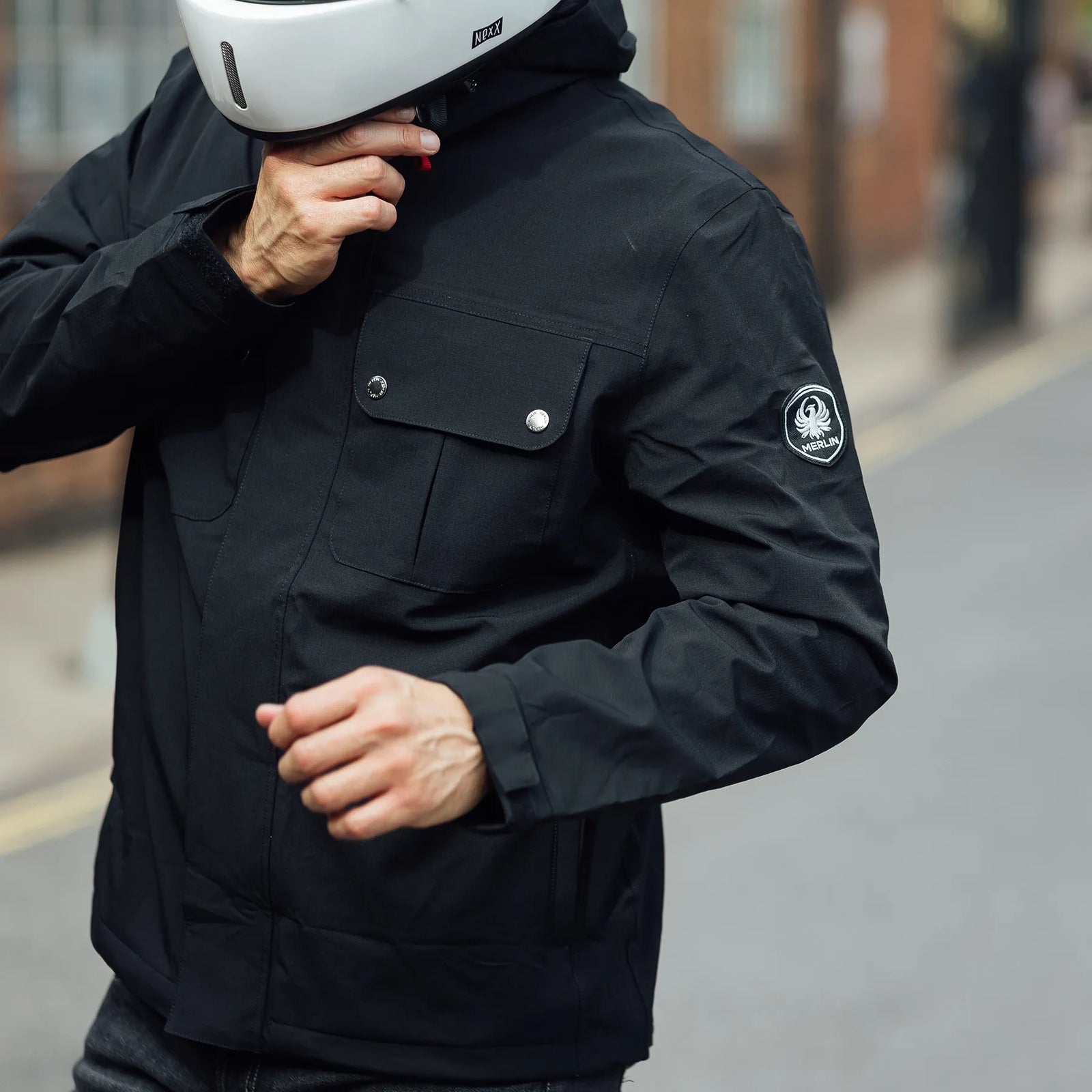 MERLIN Bramshaw Rain Jacket | Black
