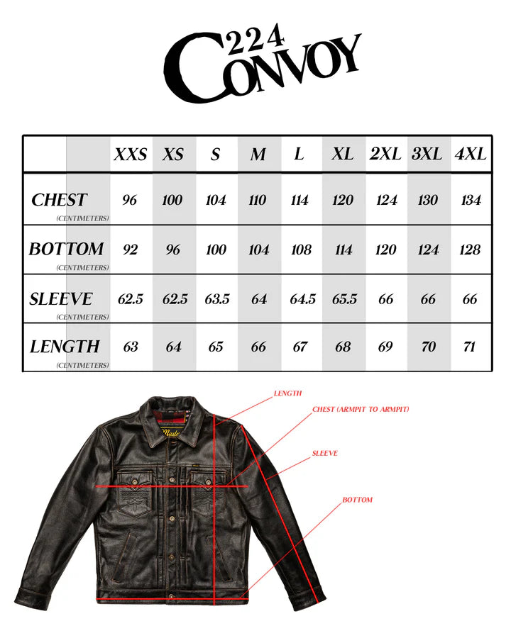 Convoy 224 leather Jacket