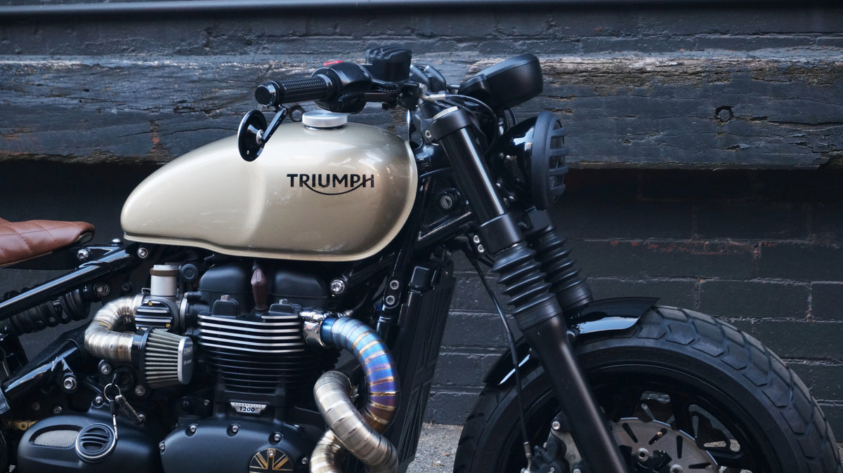 Triumph Bobber 1200 Wide wheels