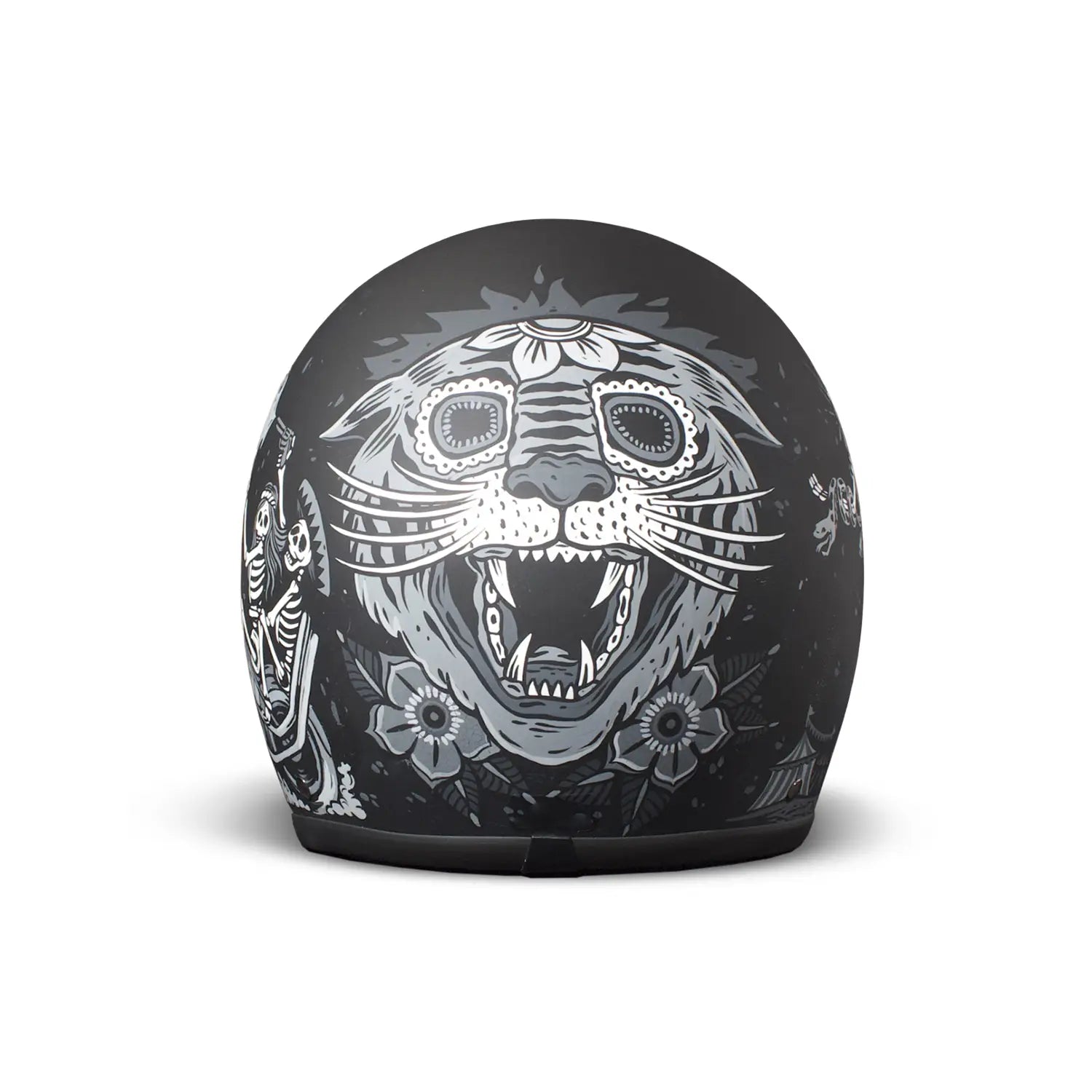 DMD helmet open face ghost rider rogue motorcycles perth