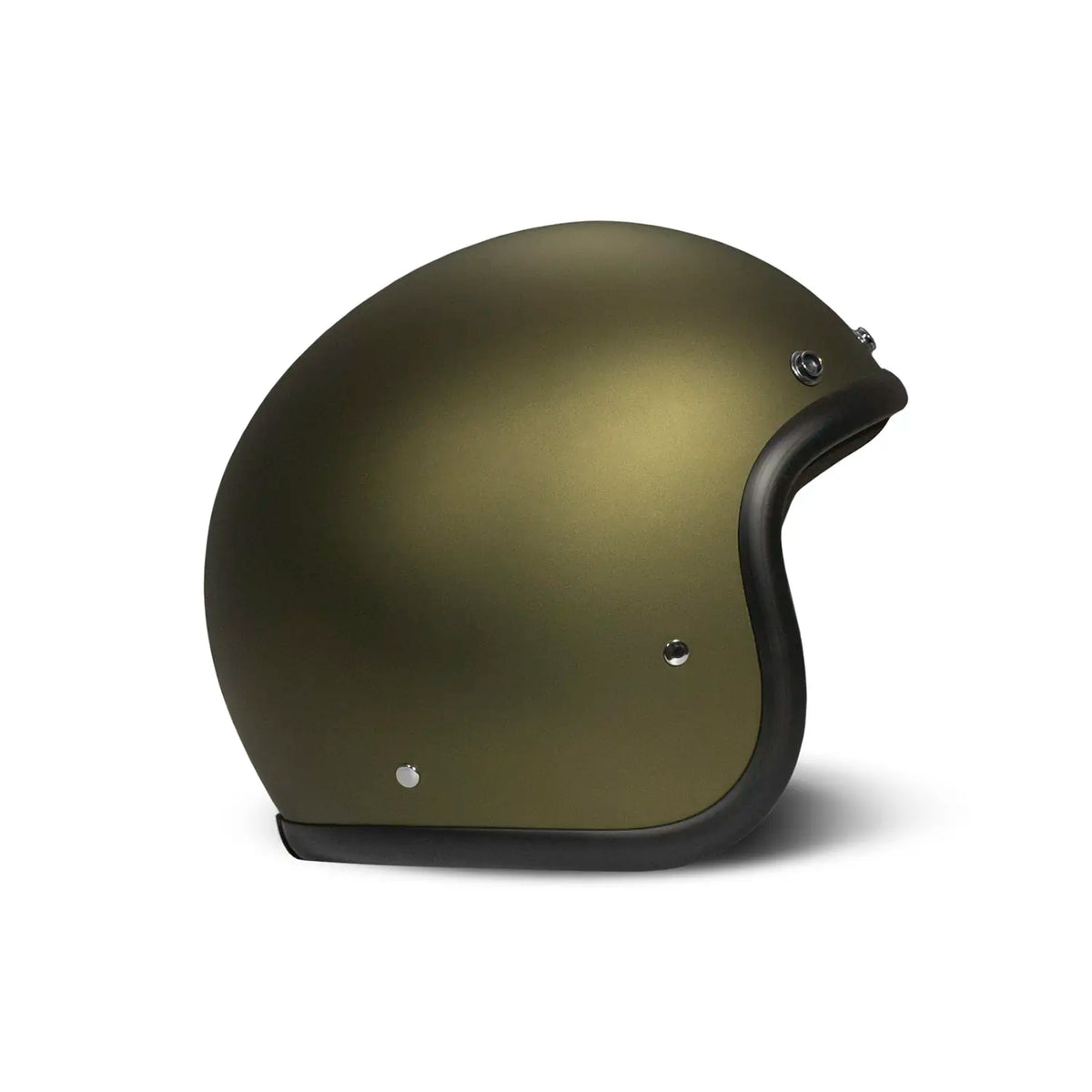 DMD - OLIVE GOLD  - RETRO OPEN FACE VINTAGE HELMET