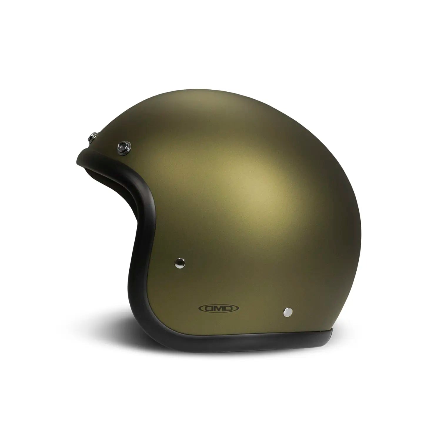 DMD - OLIVE GOLD  - RETRO OPEN FACE VINTAGE HELMET