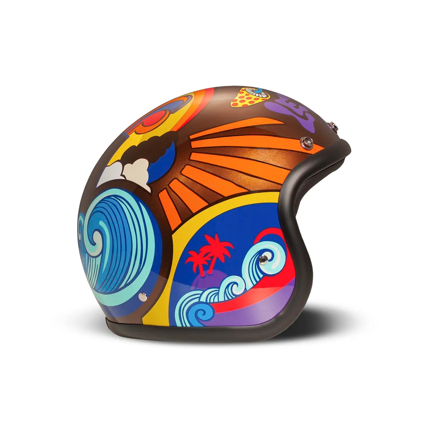 DMD - TRIP  - RETRO OPEN FACE VINTAGE HELMET