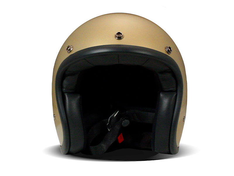 DMD Gold Open Face Vintage Helmet