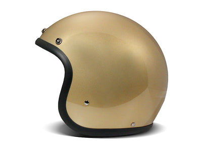 DMD Gold Open Face Vintage Helmet