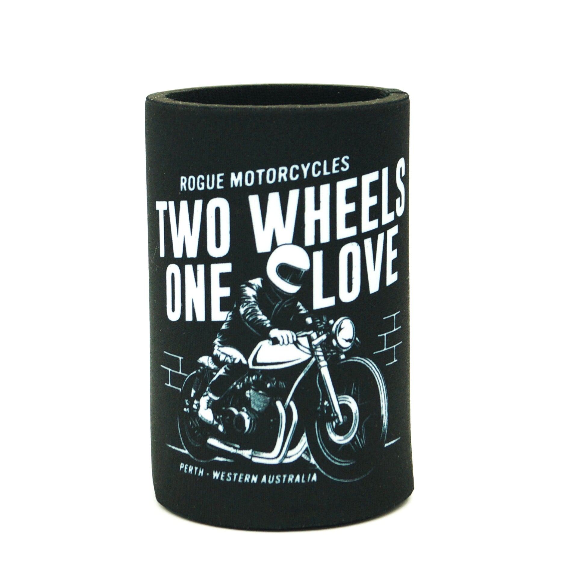 2 WHEELS 1 LOVE Stubby Holder