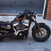 Harley Davidson Sportster custom exhaust Rogue Motorcycles Perth