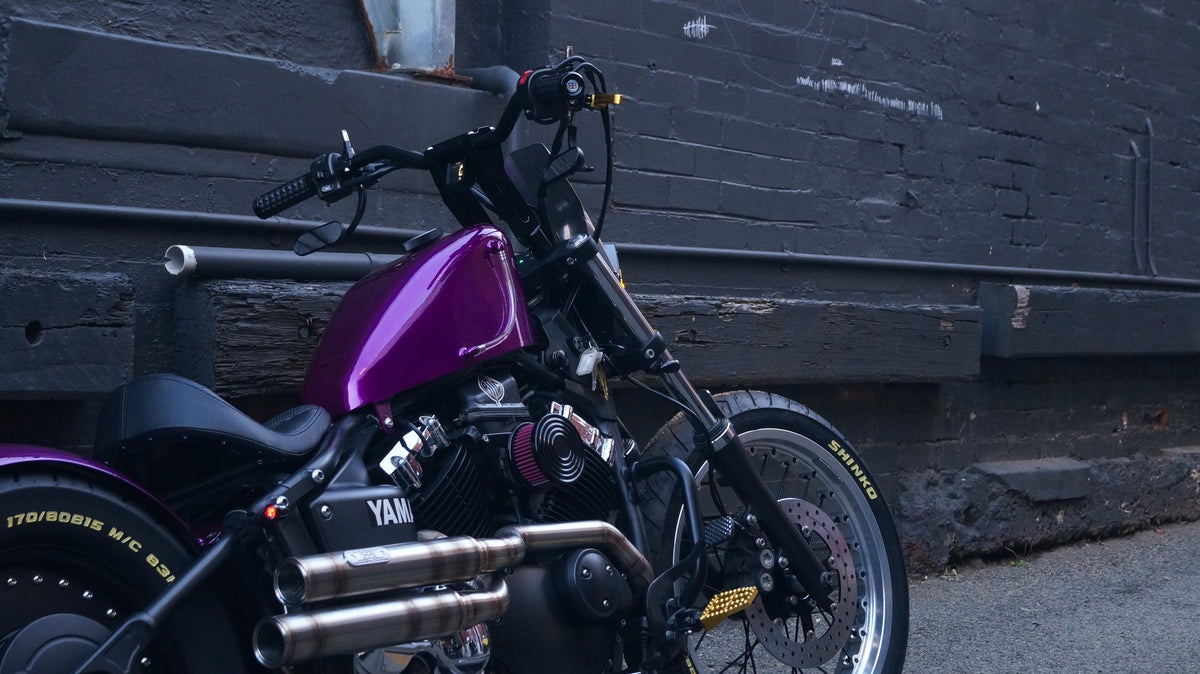 Yamaha XVS650 V-Star “Purple dream” for sale