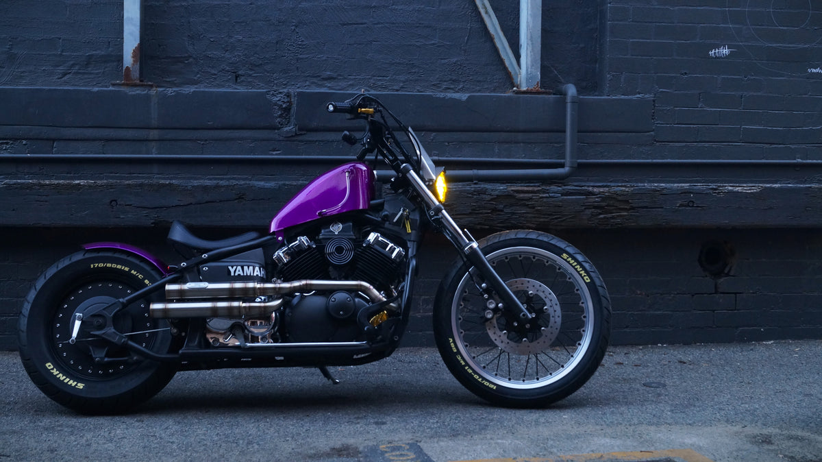 Yamaha XVS650 V-Star “Purple dream” for sale