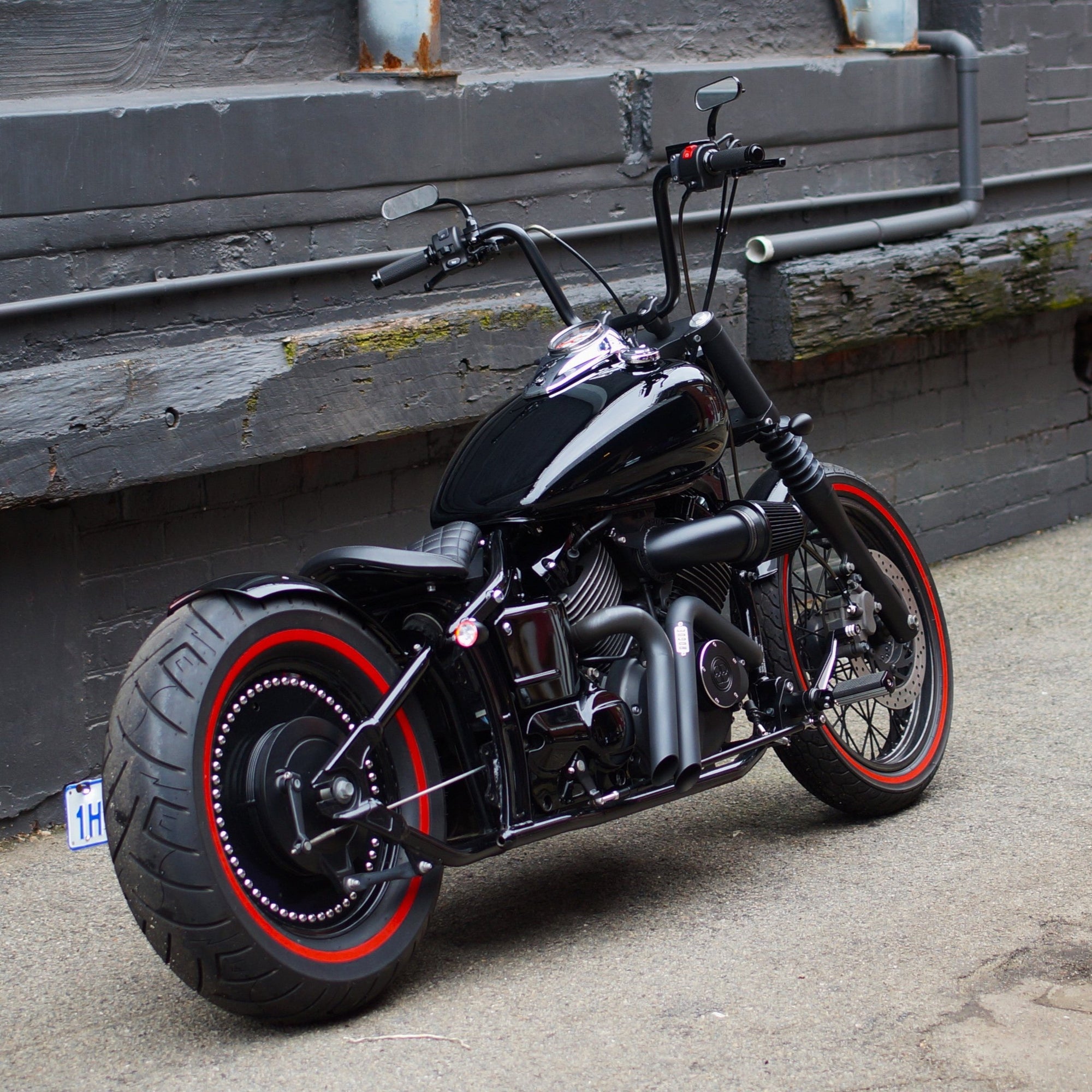 yamaha xvs650 v-star custom bobber rogue motorcycles perth