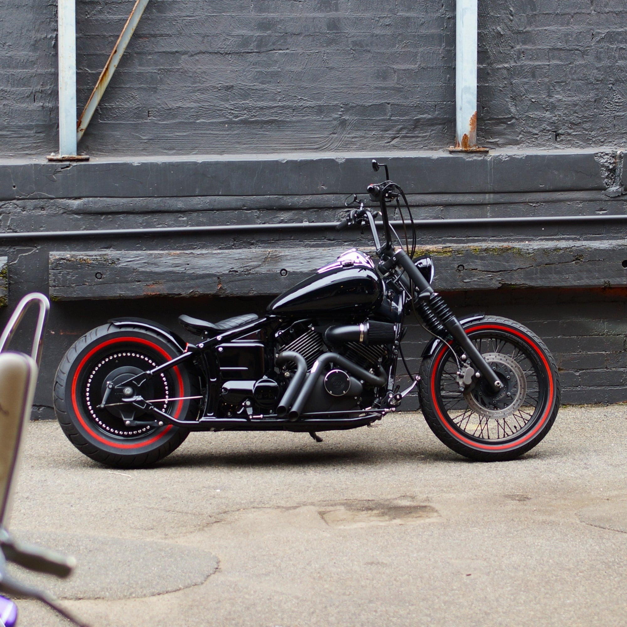 yamaha xvs650 v-star custom bobber rogue motorcycles perth