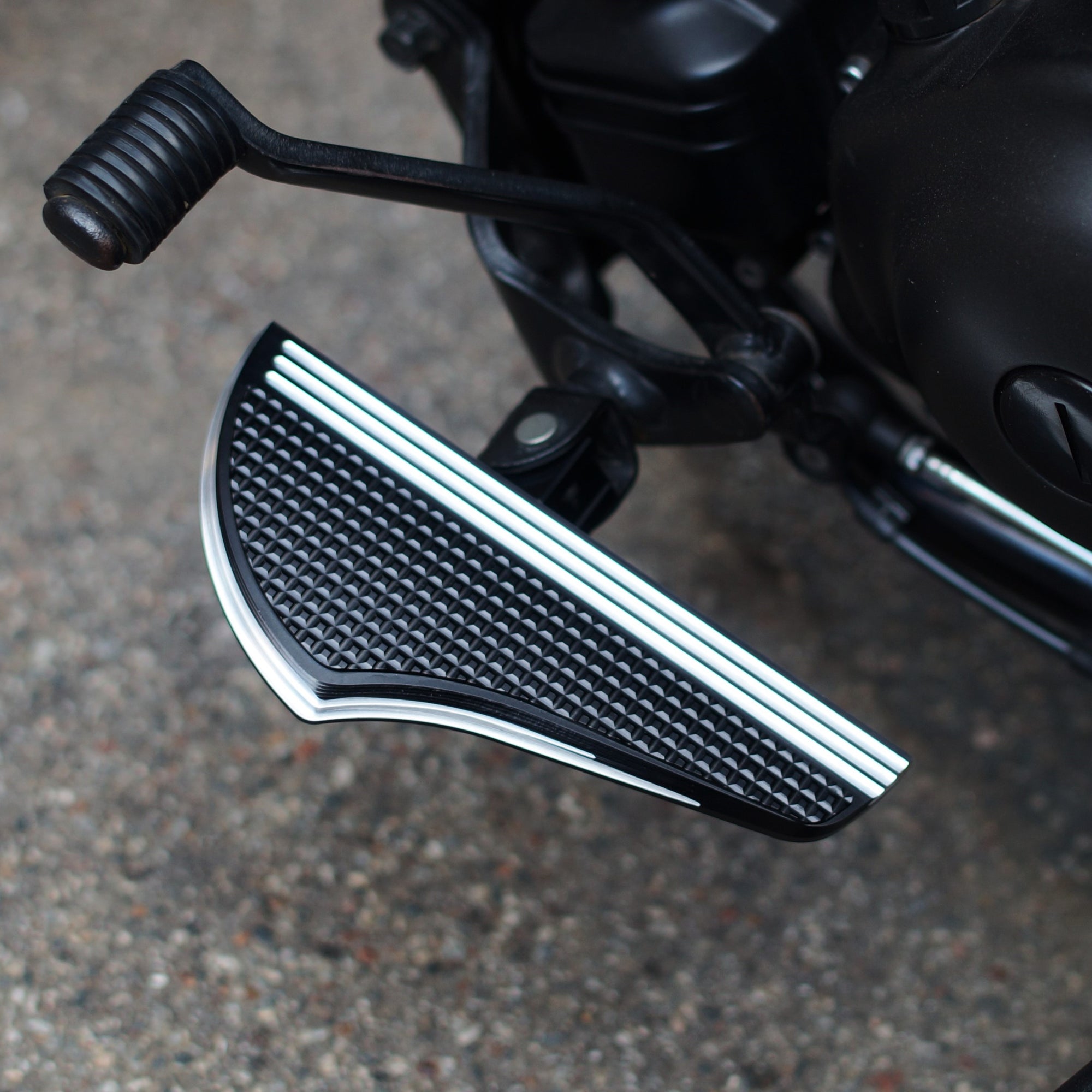 XVS650 V-star custom floor boards rogue motorcycles perth