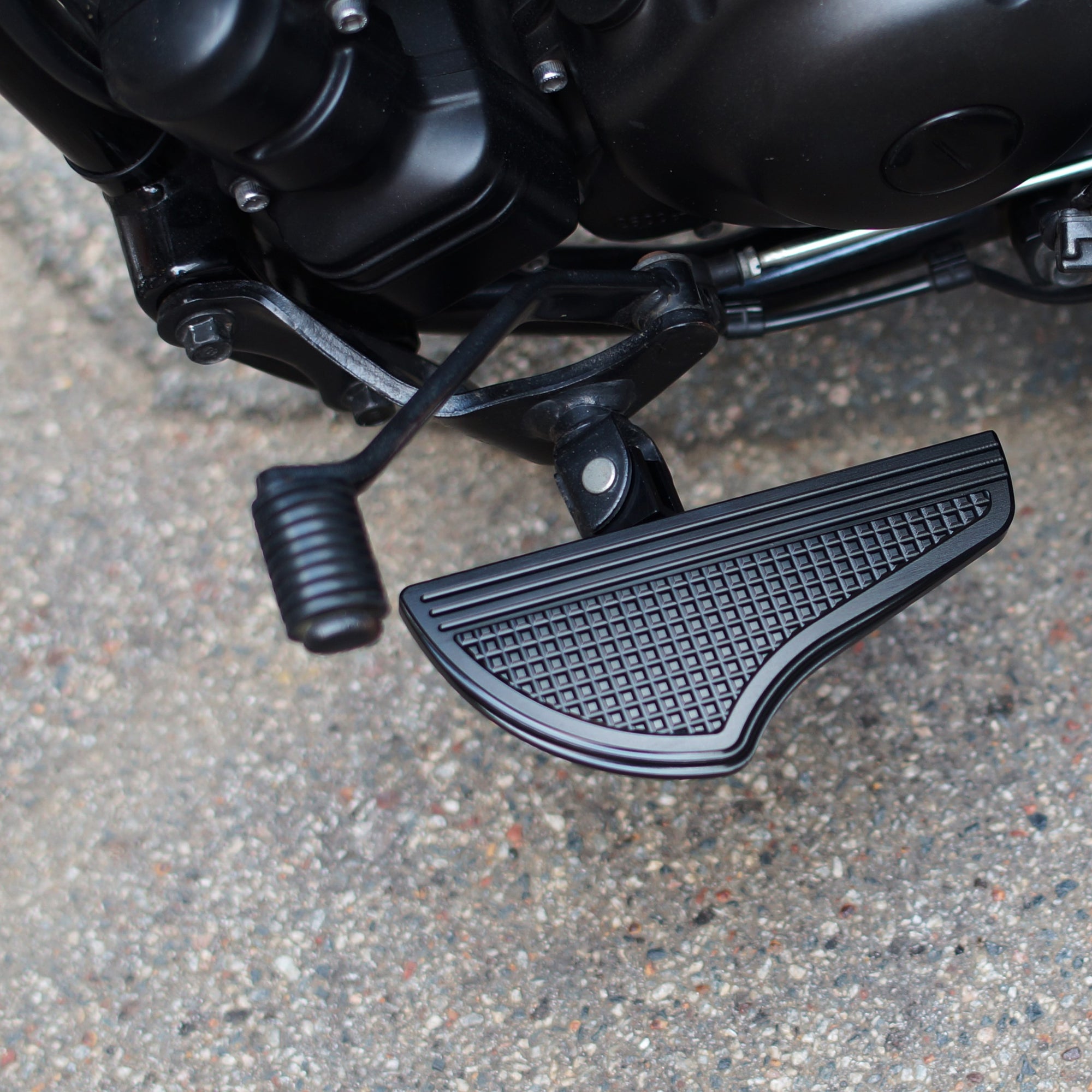 XVS650 V-star custom floor boards rogue motorcycles perth