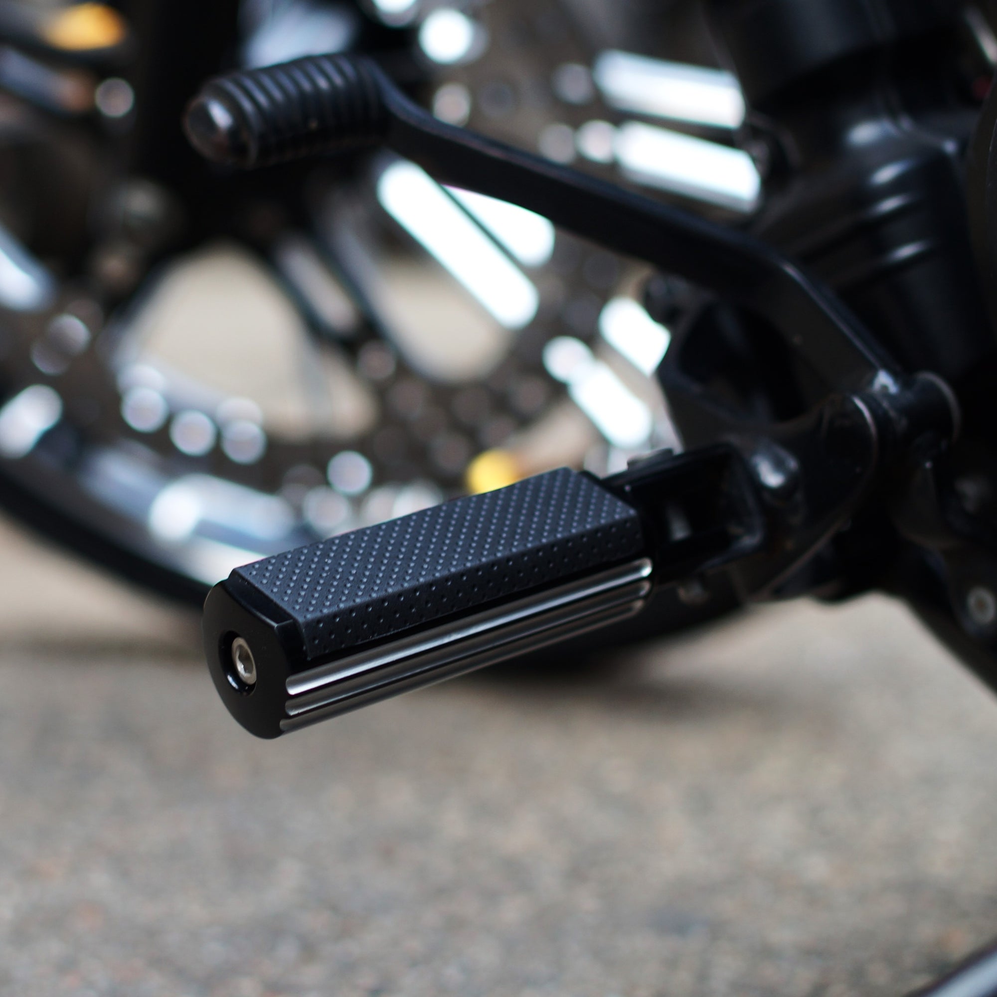 XVS650 V-star foot pegs rogue motorcycles perth