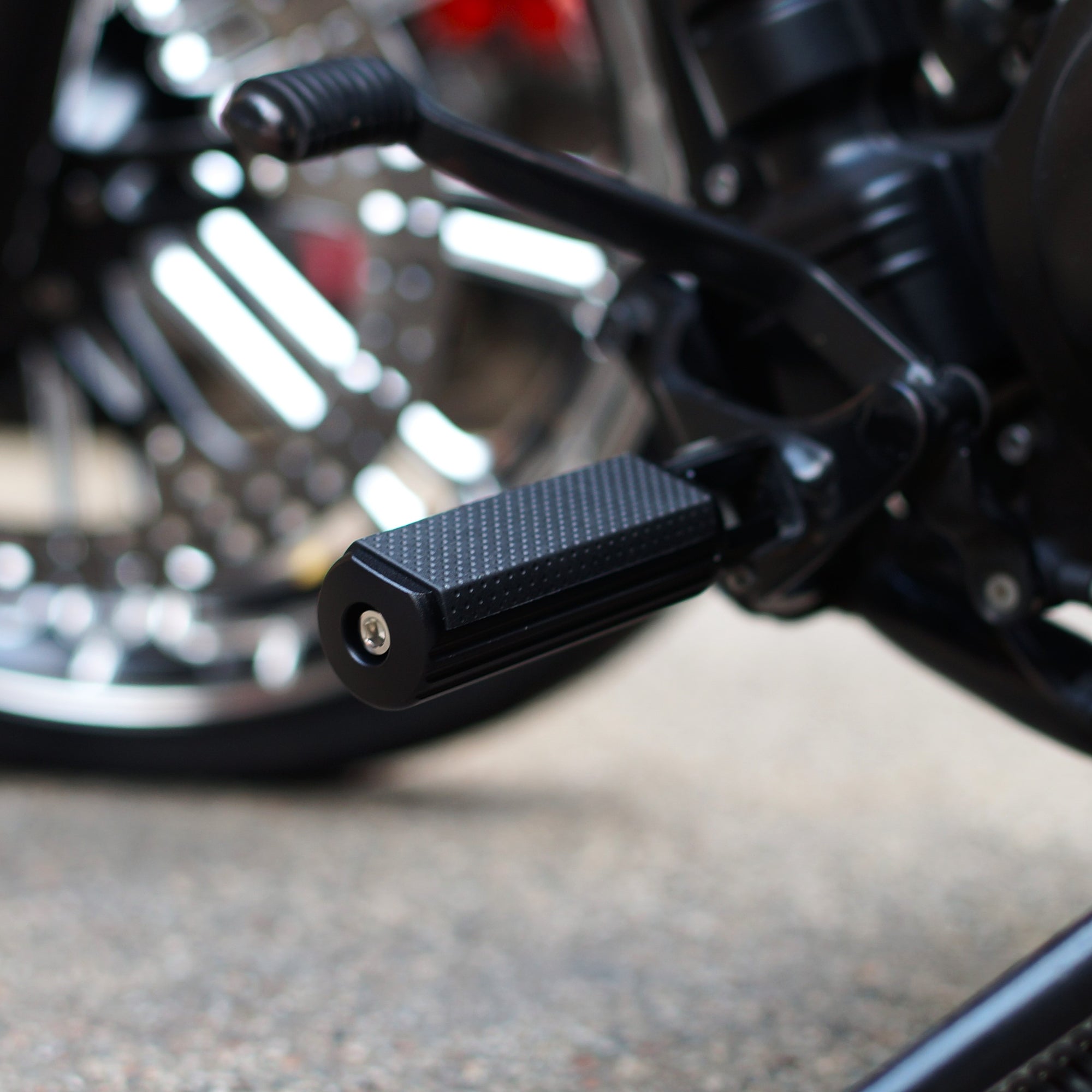 XVS650 V-star foot pegs rogue motorcycles perth