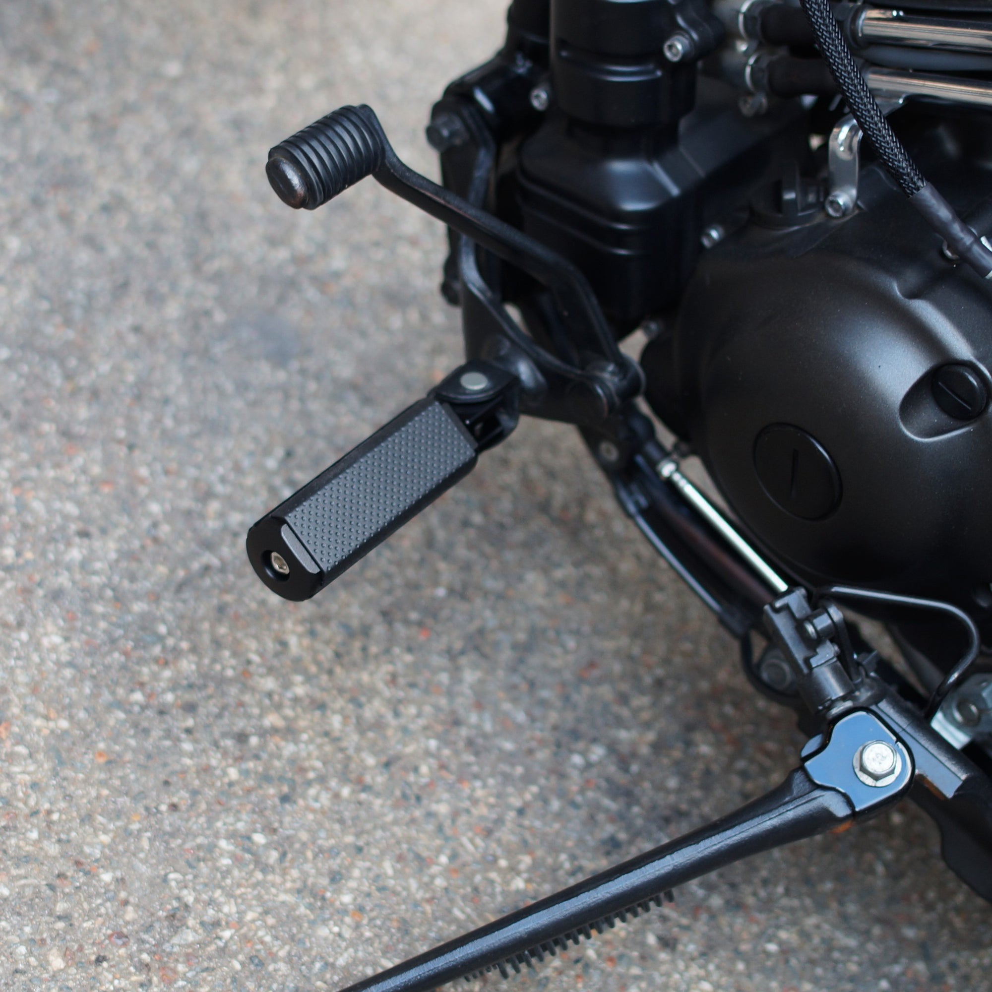 XVS650 V-star foot pegs rogue motorcycles perth