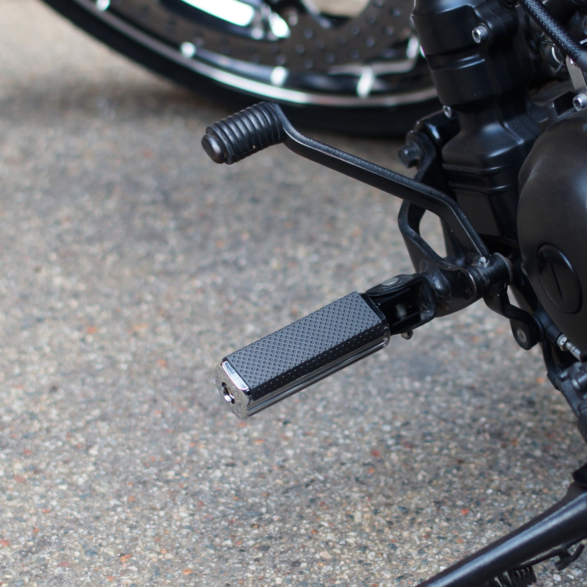 XVS650 V-star foot pegs rogue motorcycles perth