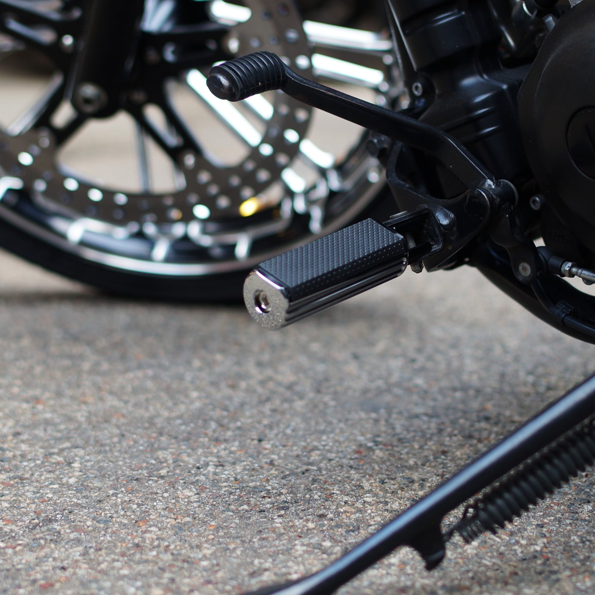 XVS650 V-star foot pegs rogue motorcycles perth