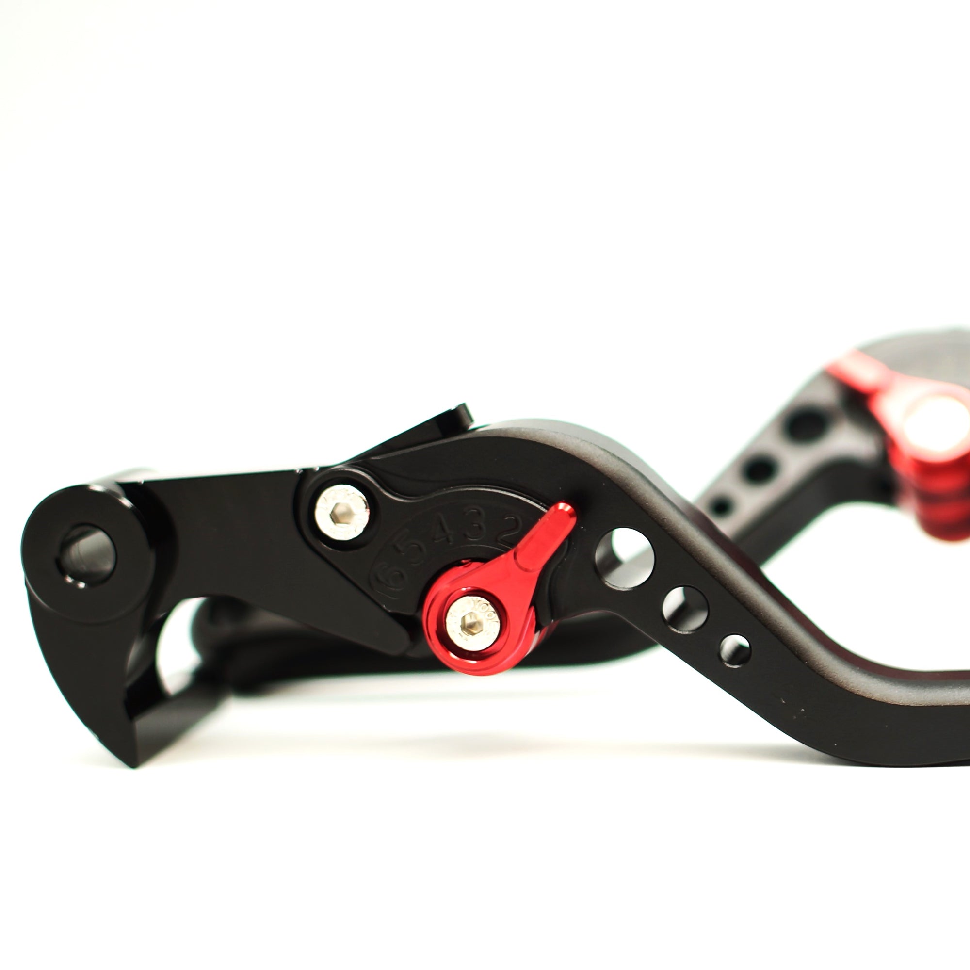 Short Clutch & Brake Levers For Yamaha YFZ350 Banshee (2002-2008) - Red CNC