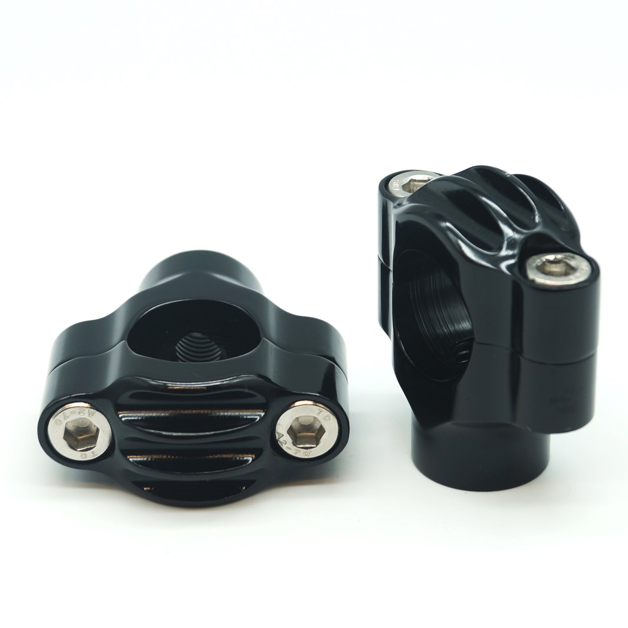 Black 1" handlebar risers Rogue Motorcycles Perth