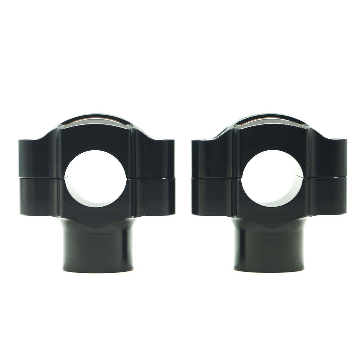 Black Handlebar Riser 22mm 7/8&quot; Rogue Motorcycles Perth