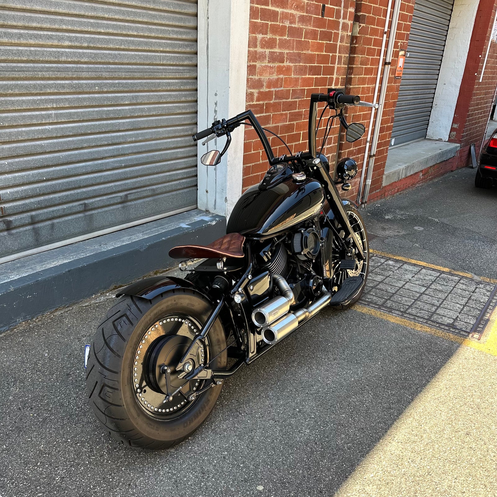 Yamaha XVS XVS650 rear wheel cover