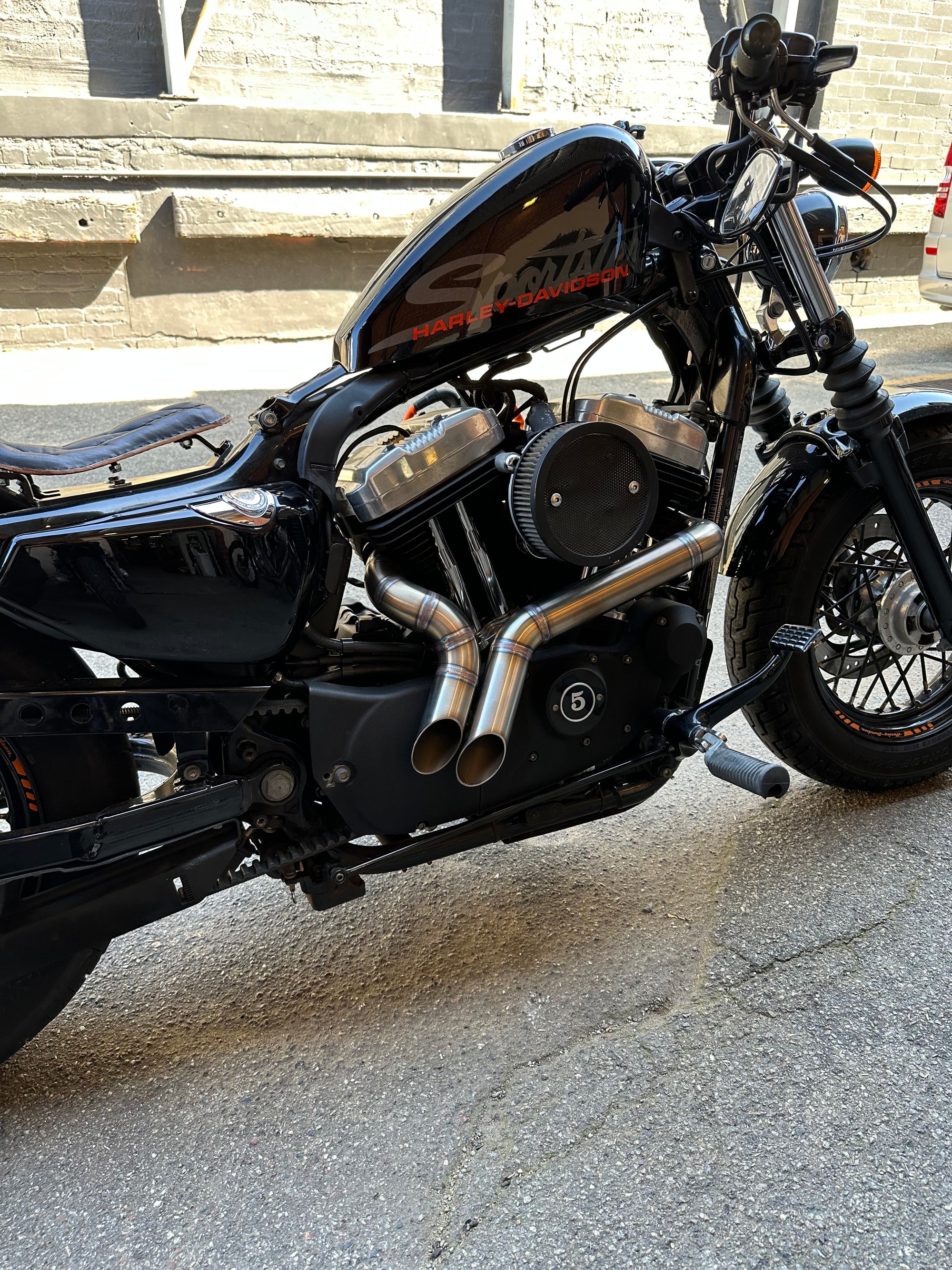 Harley Sportster 1200 Short Bob Exhaust