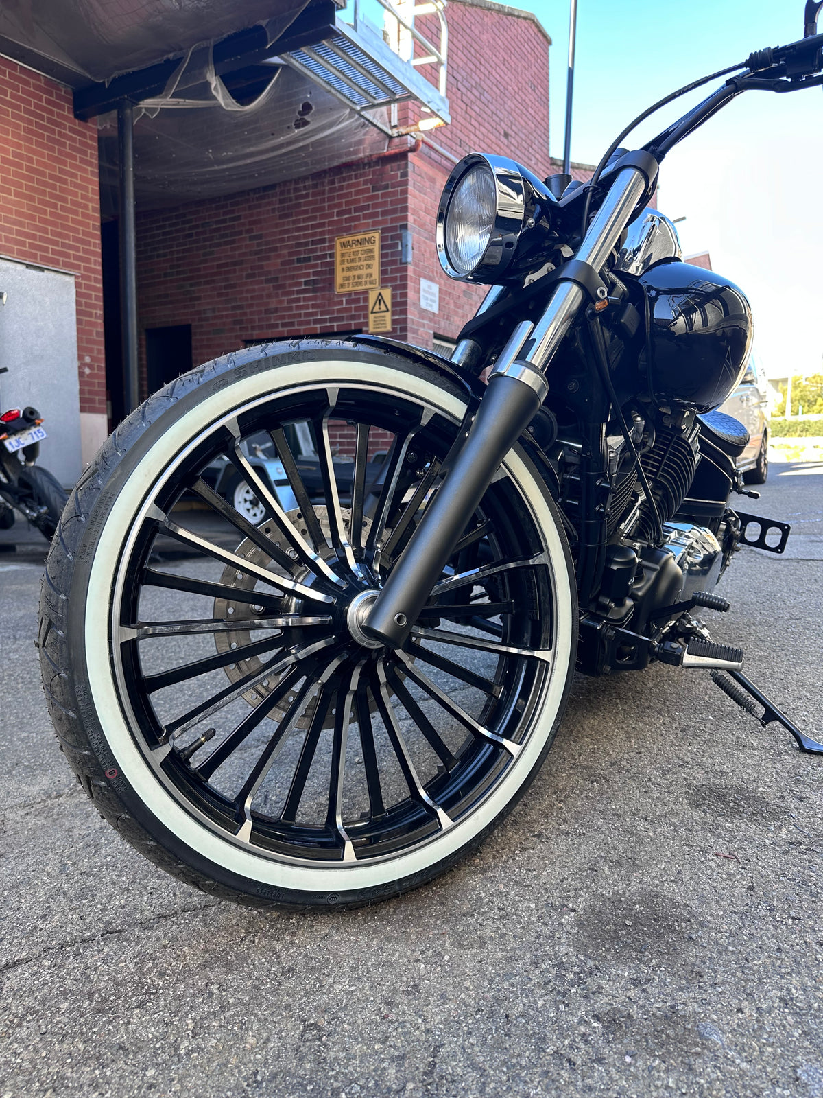 Yamaha XVS V-Star Spinner fender (Custom)