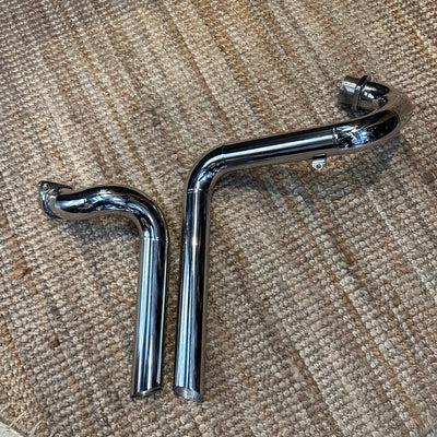 Yamaha XVS650 V-star - Stainless Exhaust "Short Bob"