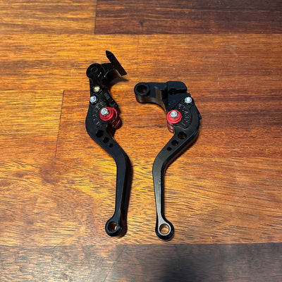 Short CNC levers for YAMAHA MT09 XSR900 (BREMBO)