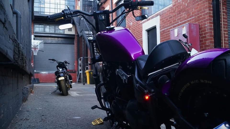 Yamaha XVS650 V-Star “Purple dream” for sale