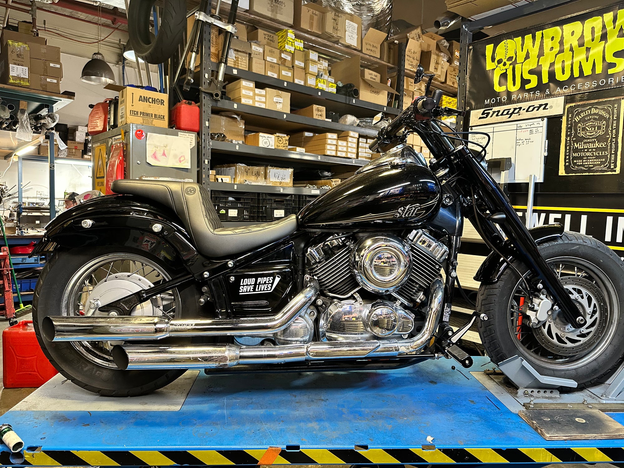 Yamaha V Accessori Dragstar 650 Yamaha XVS650 V-star Lowering