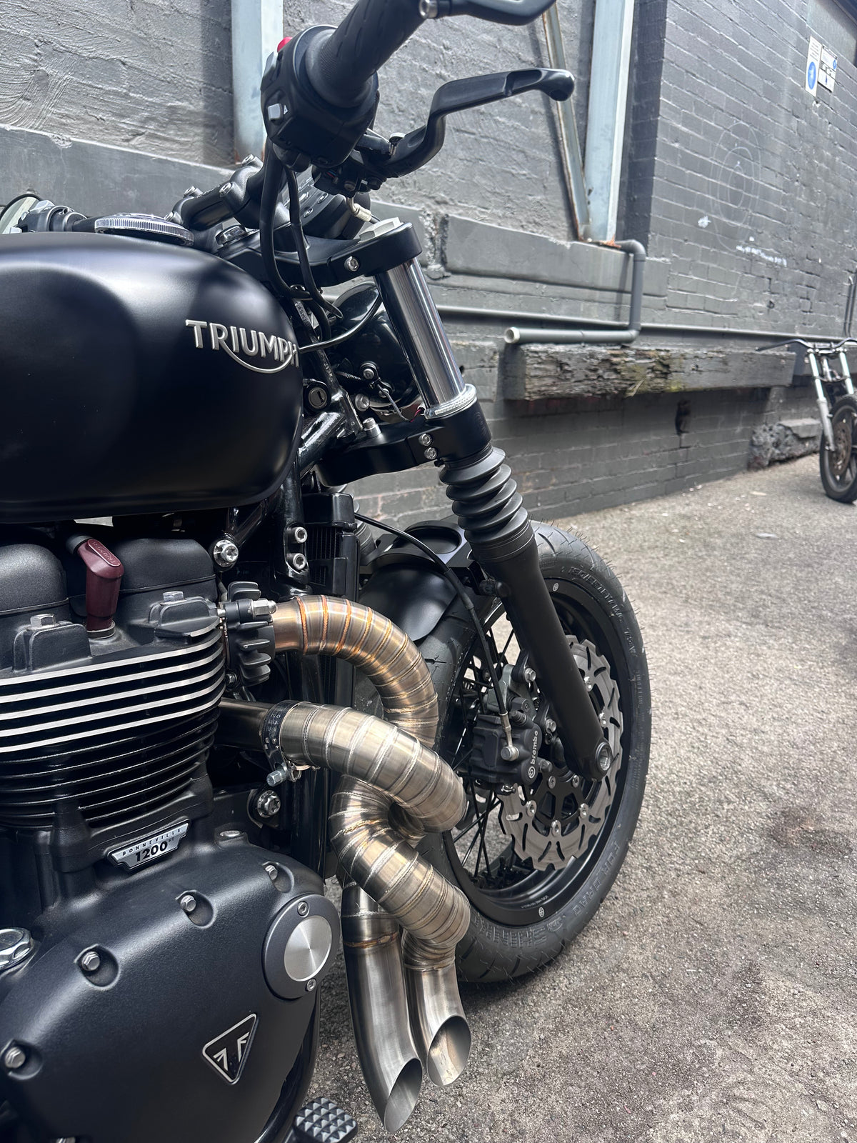 2018 Triumph Bobber Black Billion Wide Wheel