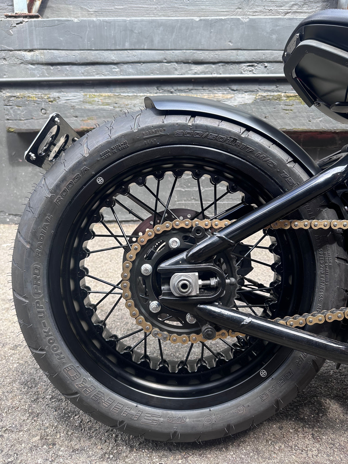 2018 Triumph Bobber Black Billion Wide Wheel