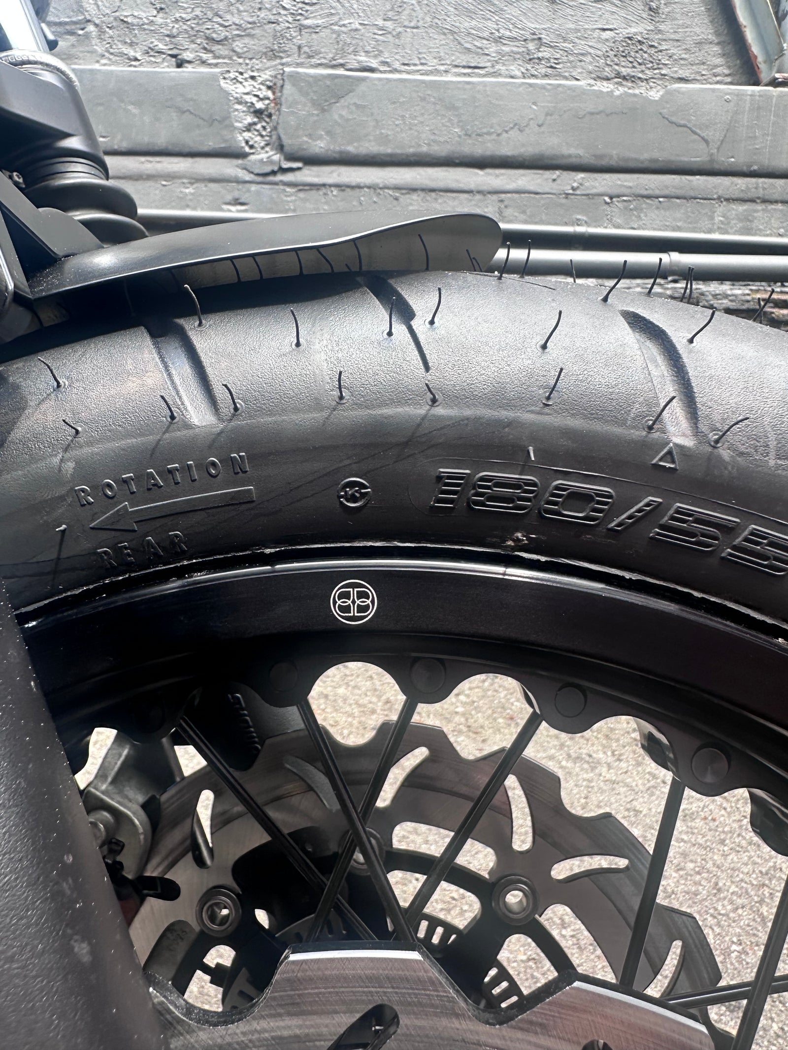2018 Triumph Bobber Black Billion Wide Wheel