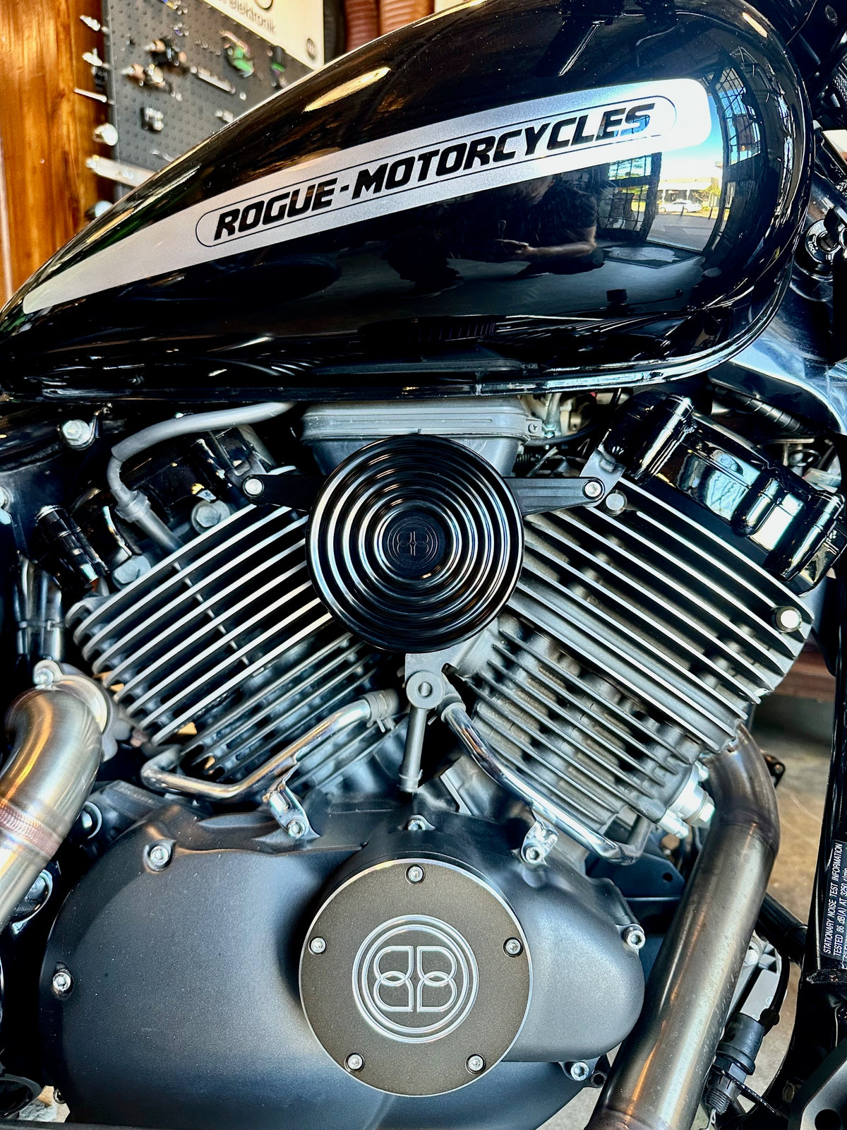 Yamaha XVS650 V-star BIllion Tuna Can air filter