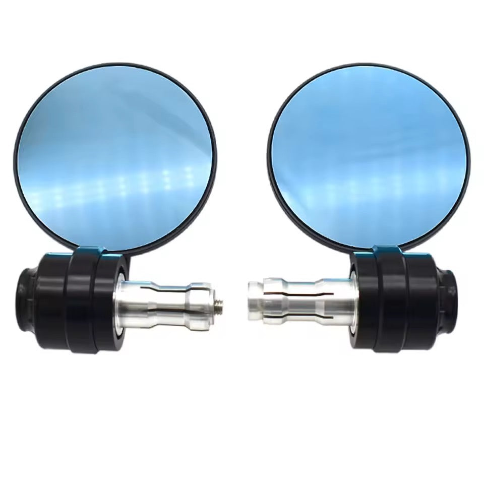 1"  CNC Bar End Mirrors