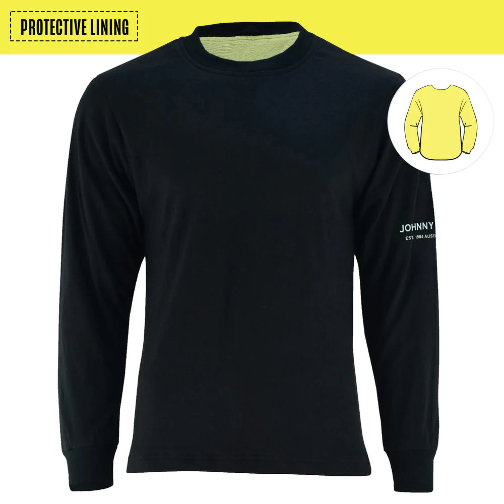 Hume Protective Long Sleeve Shirt (Black OR White)