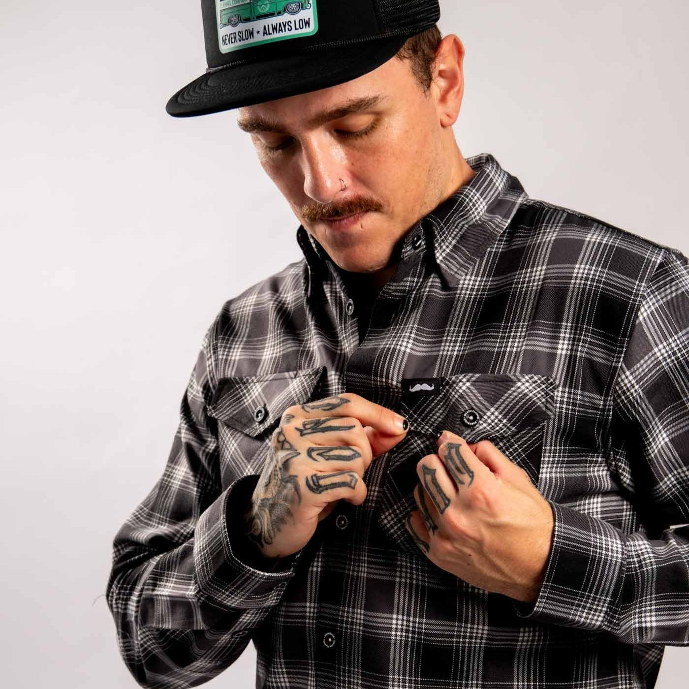 Dixxon Flannel Movember rogue motorcycles perth