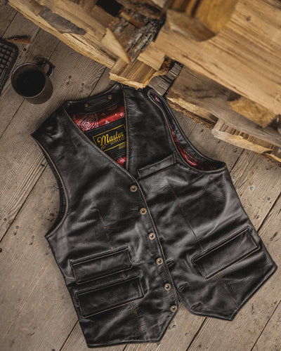 Gunslinger Leather Vest