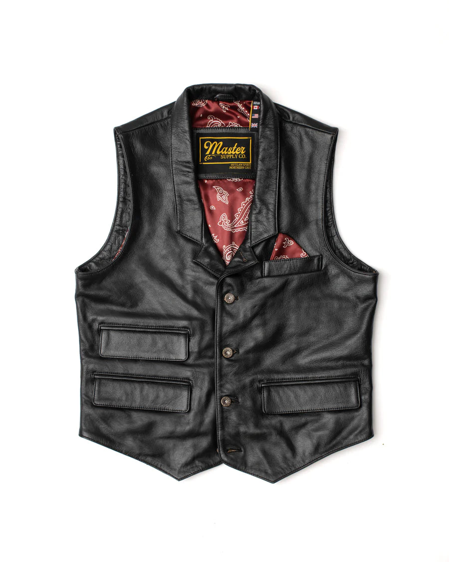 Statesman Leather Vest