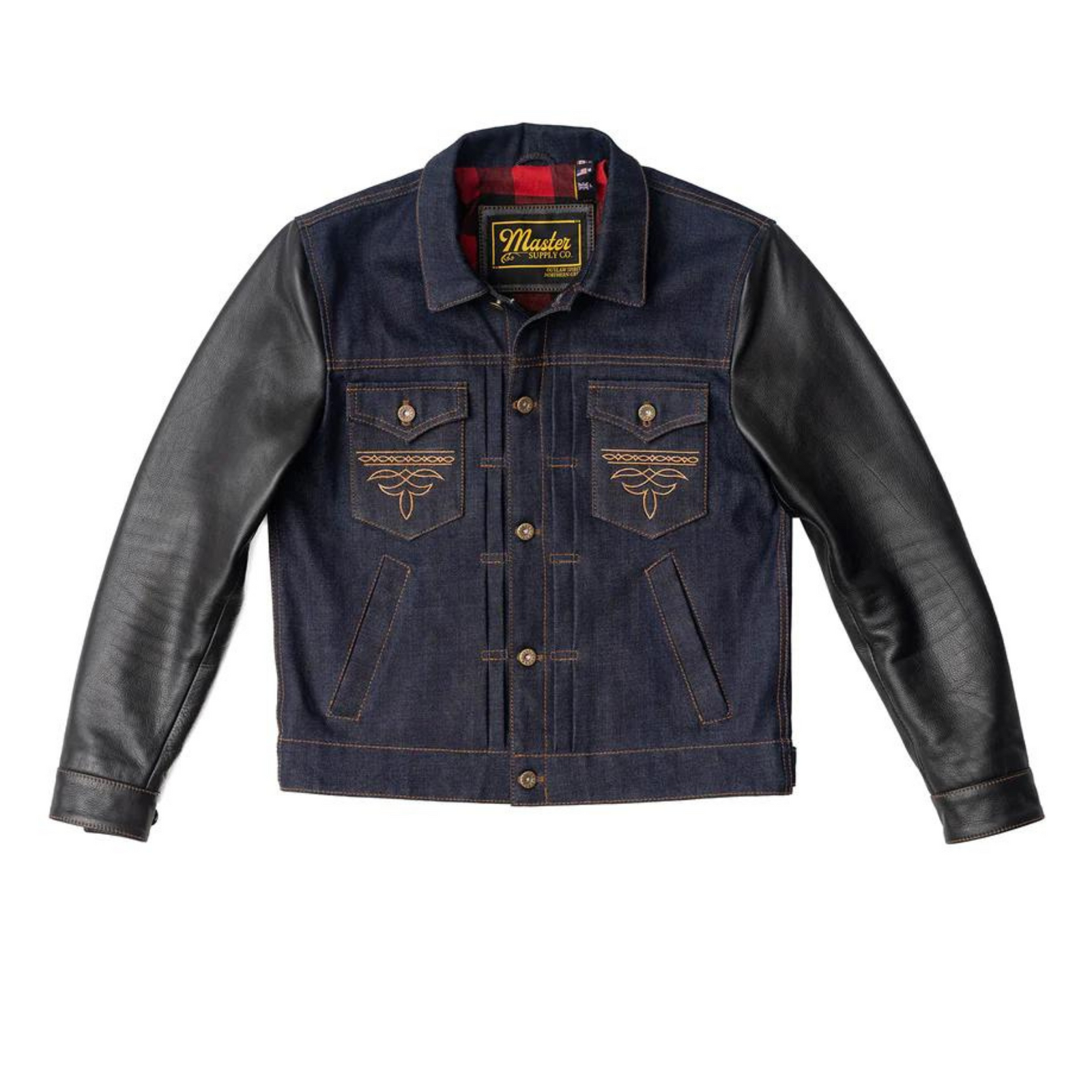 Ironhorse Denim & Leather Jacket