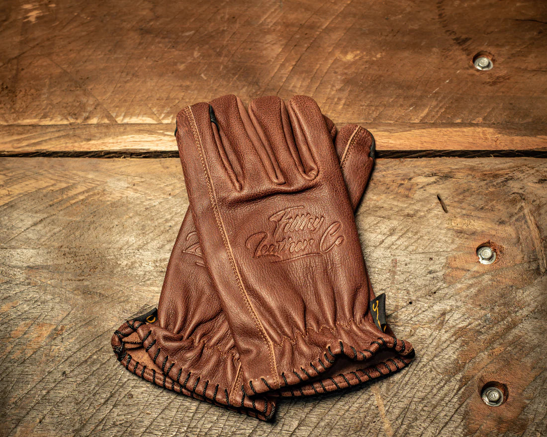 Husky Leather Summer Gloves