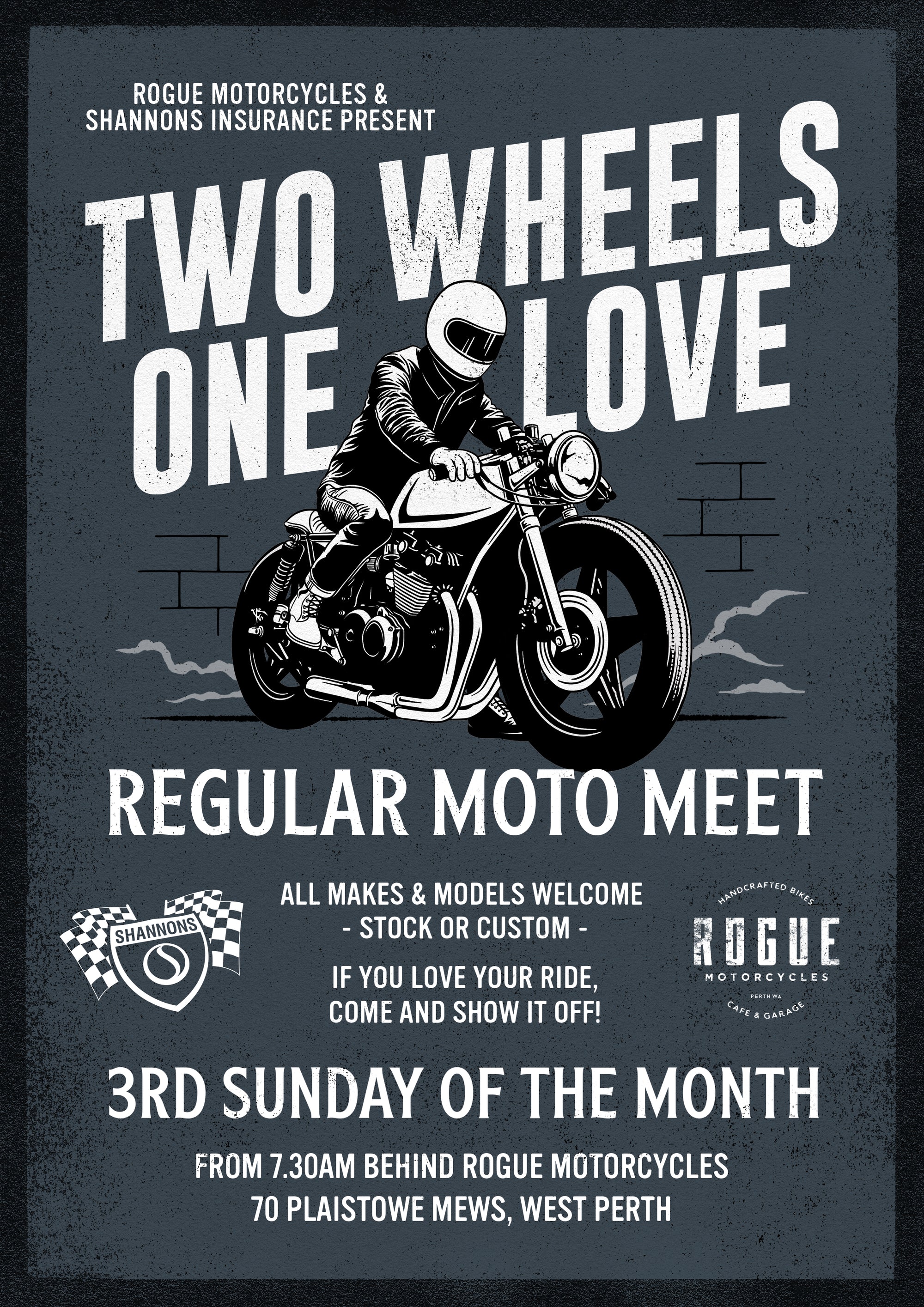 2 wheels 1 love perth rogue motorcycles