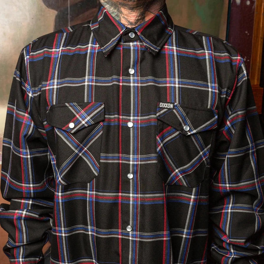 Dixxon Johnny's Saloon Flannel Rogue Motorcycles Perth