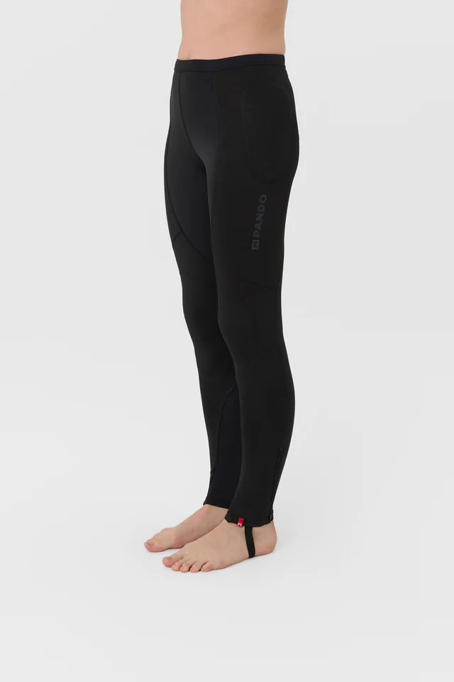 SKIN UH AA - Unisex Motorcycle Pants - Black Armoured Leggings