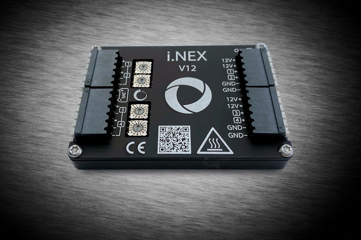 i.NEX - The electronic universal solution for motorcycle lights
